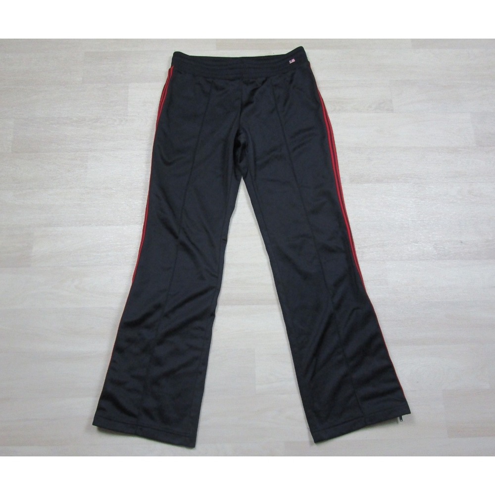 Vintage Y2K Polo Jeans Co Ralph Lauren Satin Track Pants‎ Women's (S) Zip Flare